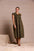 Terracotta Veil Linen Dress