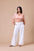 Peach Cloud Smocked Top
