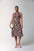 Aurielle Printed Midi Dress